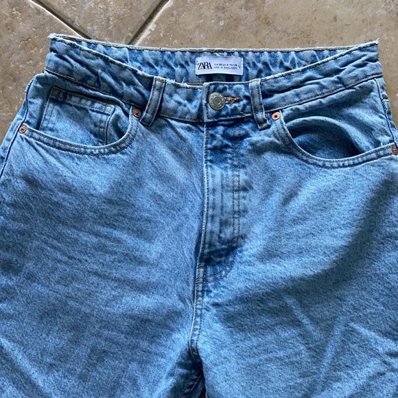 Zara Mom Jean - Light Blue - Picture 7 of 8